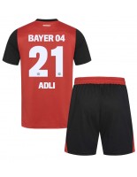 Bayer Leverkusen Amine Adli #21 Kotipaita Lasten 2024-25 Lyhythihainen (+ shortsit)